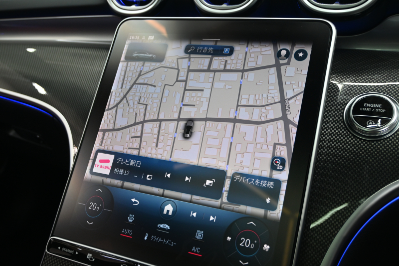 メルセデスベンツ Cクラス C220dｽﾃｰｼｮﾝﾜｺﾞﾝAVG AMGﾗｲﾝ ﾚｻﾞｰEXｸﾙ&ﾍﾞｰｼｯｸP RSP　1ｵﾅ 赤×黒革ﾊﾟﾉﾗﾏR HDDﾅﾋﾞTV Carplay AMGｴｱﾛ&18ｲﾝﾁAW 新車保証継承可