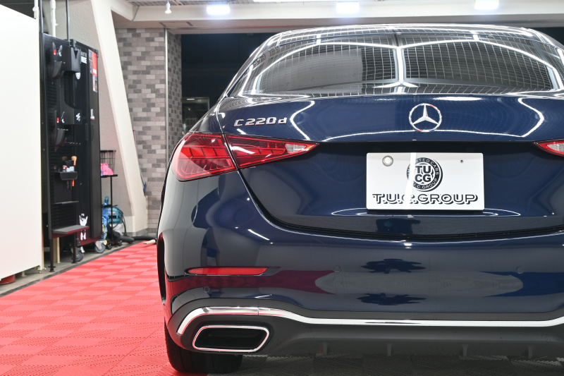 メルセデスベンツ Cクラス C220d AVG AMGﾗｲﾝ ﾚｻﾞｰEXｸﾙ&ﾍﾞｰｼｯｸP ﾚｰﾀﾞｰP　ACC Pｽﾀ ECO  黒革 ﾊﾟﾉﾗﾏR HDDﾅﾋﾞTV 360ｶﾒﾗ Carplay AMGｴｱﾛ&18ｲﾝﾁAW LED　新車保証付