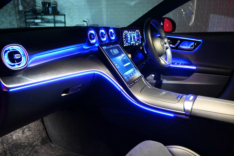 メルセデスベンツ Cクラス C220dｽﾃｰｼｮﾝﾜｺﾞﾝ AVG AMGﾗｲﾝ ﾚｰﾀﾞｾｰﾌﾃｨ&ﾍﾞｰｼｯｸP　1ｵﾅ ACC Pｽﾀ ECO ﾊｰﾌ革 ﾊﾟﾉﾗﾏSR HDDﾅﾋﾞTV Carplay ﾍｯﾄﾞｱｯﾌﾟD AMGｴｱﾛ&18ｲﾝﾁAW LEDﾗｲﾄ　2年保証付