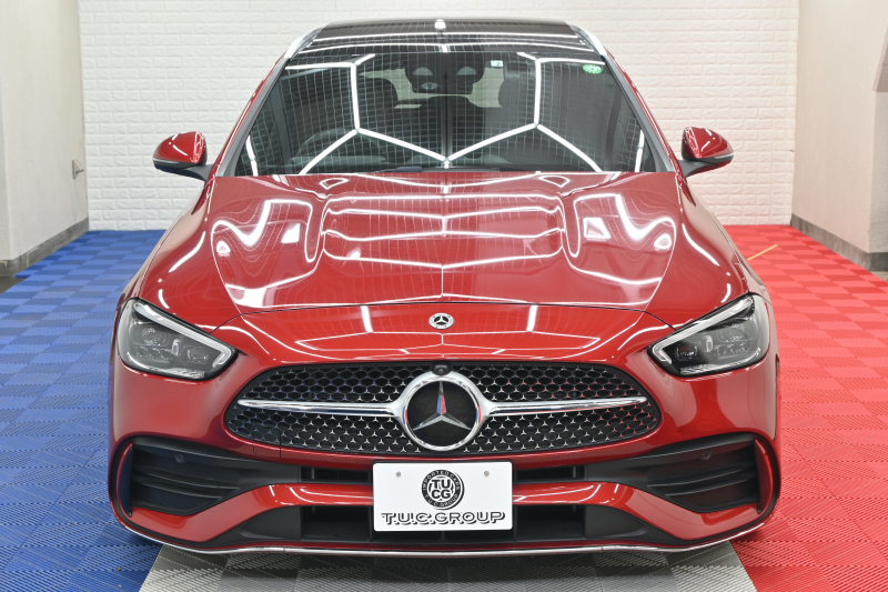 メルセデスベンツ Cクラス C220dｽﾃｰｼｮﾝﾜｺﾞﾝ AVG AMGﾗｲﾝ ﾚｰﾀﾞｾｰﾌﾃｨ&ﾍﾞｰｼｯｸP　1ｵﾅ ACC Pｽﾀ ECO ﾊｰﾌ革 ﾊﾟﾉﾗﾏSR HDDﾅﾋﾞTV Carplay ﾍｯﾄﾞｱｯﾌﾟD AMGｴｱﾛ&18ｲﾝﾁAW LEDﾗｲﾄ　2年保証付