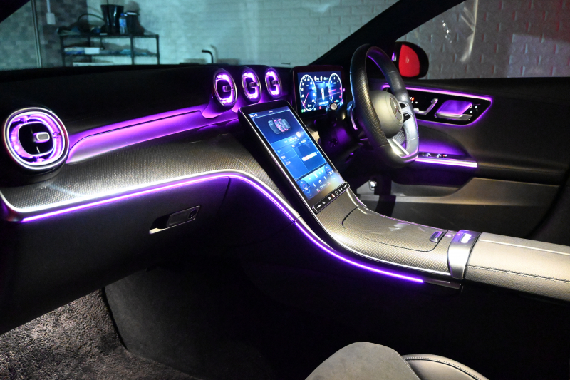 メルセデスベンツ Cクラス C220dｽﾃｰｼｮﾝﾜｺﾞﾝ AVG AMGﾗｲﾝ ﾚｰﾀﾞｾｰﾌﾃｨ&ﾍﾞｰｼｯｸP　1ｵﾅ ACC Pｽﾀ ECO ﾊｰﾌ革 ﾊﾟﾉﾗﾏSR HDDﾅﾋﾞTV Carplay ﾍｯﾄﾞｱｯﾌﾟD AMGｴｱﾛ&18ｲﾝﾁAW LEDﾗｲﾄ　2年保証付