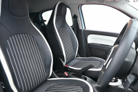 ルノー トゥインゴ ｲﾝﾃﾝｽ　1ｵﾅ ECO機能 ｸﾙｺﾝ LDW 黒×白ﾚｻﾞｰ調×ﾌｧﾌﾞﾘｯｸｼｰﾄ 純正ﾀｯﾁｽｸﾘｰﾝ Carplay Bｶﾒﾗ 16ｲﾝﾁｱﾛｲﾎｲｰﾙ ﾌﾞﾗﾝｲﾝﾃﾘｱ　2年保証付