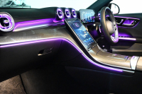 メルセデスベンツ Cクラス C200AVG AMGﾗｲﾝ&ﾍﾞｰｼｯｸP ﾚｰﾀﾞｰｾｰﾌﾃｨP 1ｵﾅ ﾊｰﾌ革 純正HDDﾅﾋﾞ Carplay BTｵｰﾃﾞｨｵ&TEL ﾜｲﾔﾚｽ充電器 ｱﾝﾋﾞｴﾝﾄﾗｲﾄ AMGｴｱﾛ&18ｲﾝﾁAW　新車保証付