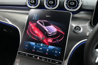 メルセデスベンツ Cクラス C200AVG AMGﾗｲﾝ&ﾍﾞｰｼｯｸP ﾚｰﾀﾞｰｾｰﾌﾃｨP 1ｵﾅ ﾊｰﾌ革 純正HDDﾅﾋﾞ Carplay BTｵｰﾃﾞｨｵ&TEL ﾜｲﾔﾚｽ充電器 ｱﾝﾋﾞｴﾝﾄﾗｲﾄ AMGｴｱﾛ&18ｲﾝﾁAW　新車保証付