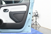 ルノー トゥインゴ ｲﾝﾃﾝｽ ｷｬﾝﾊﾞｽﾄｯﾌﾟ　 1ｵﾅ ﾚｻﾞｰ調×ﾌｧﾌﾞﾘｯｸｼｰﾄ ｼｰﾄﾋｰﾀｰ 純正ﾀｯﾁﾓﾆﾀｰ Bｶﾒﾗ Carplay 純正16ｲﾝﾁAW ﾛｰﾀﾞｳﾝ　2年保証付