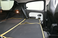 ルノー トゥインゴ ｲﾝﾃﾝｽ ｷｬﾝﾊﾞｽﾄｯﾌﾟ　 1ｵﾅ ﾚｻﾞｰ調×ﾌｧﾌﾞﾘｯｸｼｰﾄ ｼｰﾄﾋｰﾀｰ 純正ﾀｯﾁﾓﾆﾀｰ Bｶﾒﾗ Carplay 純正16ｲﾝﾁAW　2年保証付