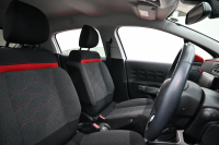 シトロエン C3 ｼｬｲﾝ　1ｵｰﾅｰ Pｽﾀ ECO ｸﾙｺﾝ ｱｸﾃｨﾌﾞｾｰﾌﾃｨﾌﾞﾚｰｷ LDW BSM ﾌｧﾌﾞﾘｯｸｼｰﾄ 7ｲﾝﾁﾀｯﾁｽｸﾘｰﾝ CarPlay 16ｲﾝﾁAW ﾊﾞｲﾄｰﾝﾙｰﾌ　2年保証付