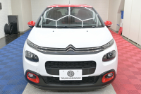 シトロエン C3 ｼｬｲﾝ　1ｵｰﾅｰ Pｽﾀ ECO ｸﾙｺﾝ ｱｸﾃｨﾌﾞｾｰﾌﾃｨﾌﾞﾚｰｷ LDW BSM ﾌｧﾌﾞﾘｯｸｼｰﾄ 7ｲﾝﾁﾀｯﾁｽｸﾘｰﾝ CarPlay 16ｲﾝﾁAW ﾊﾞｲﾄｰﾝﾙｰﾌ　2年保証付