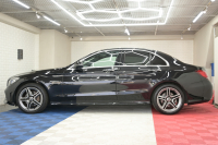 メルセデスベンツ Cクラス C200 AVG AMGﾗｲﾝ ﾚｰﾀﾞｰｾｰﾌﾃｨPKG　後期 BSG Meｺﾈ Pｽﾀ 黒革 HDDﾅﾋﾞTV CarPlay Bｶﾒﾗ AMGｴｱﾛ&18ｲﾝﾁAW LED　2年保証付