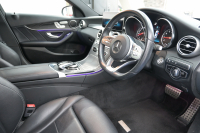 メルセデスベンツ Cクラス C200 AVG AMGﾗｲﾝ ﾚｰﾀﾞｰｾｰﾌﾃｨPKG　後期 BSG Meｺﾈ Pｽﾀ 黒革 HDDﾅﾋﾞTV CarPlay Bｶﾒﾗ AMGｴｱﾛ&18ｲﾝﾁAW LED　2年保証付