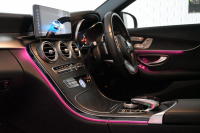 メルセデスベンツ Cクラス C200 AVG AMGﾗｲﾝ ﾚｰﾀﾞｰｾｰﾌﾃｨPKG　後期 BSG Meｺﾈ Pｽﾀ 黒革 HDDﾅﾋﾞTV CarPlay Bｶﾒﾗ AMGｴｱﾛ&18ｲﾝﾁAW LED　2年保証付