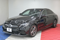 メルセデスベンツ Cクラス C200 AVG AMGﾗｲﾝ ﾚｰﾀﾞｰｾｰﾌﾃｨPKG　後期 BSG Meｺﾈ Pｽﾀ 黒革 HDDﾅﾋﾞTV CarPlay Bｶﾒﾗ AMGｴｱﾛ&18ｲﾝﾁAW LED　2年保証付