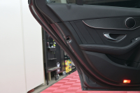 メルセデスベンツ Cクラス C220d ﾛｰﾚｳｽED ｽﾎﾟｰﾂ+&ﾚｰﾀﾞｰｾｰﾌﾃｨP　後期 ACC Pｽﾀ ECO LKA 黒革 HDDﾅﾋﾞTV Bｶﾒﾗ Carplay AMGｴｱﾛ&AMG18ｲﾝﾁAW LEDﾗｲﾄ　2年保証付