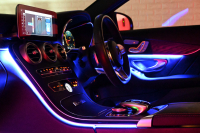 メルセデスベンツ Cクラス C220d ﾛｰﾚｳｽED ｽﾎﾟｰﾂ+&ﾚｰﾀﾞｰｾｰﾌﾃｨP　後期 ACC Pｽﾀ ECO LKA 黒革 HDDﾅﾋﾞTV Bｶﾒﾗ Carplay AMGｴｱﾛ&AMG18ｲﾝﾁAW LEDﾗｲﾄ　2年保証付