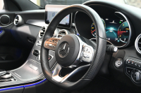 メルセデスベンツ Cクラス C220d ﾛｰﾚｳｽED ｽﾎﾟｰﾂ+&ﾚｰﾀﾞｰｾｰﾌﾃｨP　後期 ACC Pｽﾀ ECO LKA 黒革 HDDﾅﾋﾞTV Bｶﾒﾗ Carplay AMGｴｱﾛ&AMG18ｲﾝﾁAW LEDﾗｲﾄ　2年保証付