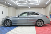 メルセデスベンツ Cクラス C220d ﾛｰﾚｳｽED ｽﾎﾟｰﾂ+&ﾚｰﾀﾞｰｾｰﾌﾃｨP　後期 ACC Pｽﾀ ECO LKA 黒革 HDDﾅﾋﾞTV Bｶﾒﾗ Carplay AMGｴｱﾛ&AMG18ｲﾝﾁAW LEDﾗｲﾄ　2年保証付