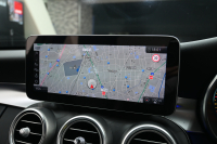 メルセデスベンツ Cクラス C220d ﾛｰﾚｳｽED ｽﾎﾟｰﾂ+&ﾚｰﾀﾞｰｾｰﾌﾃｨP　後期 ACC Pｽﾀ ECO LKA 黒革 HDDﾅﾋﾞTV Bｶﾒﾗ Carplay AMGｴｱﾛ&AMG18ｲﾝﾁAW LEDﾗｲﾄ　2年保証付