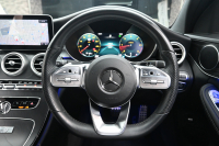 メルセデスベンツ Cクラス C220d ﾛｰﾚｳｽED ｽﾎﾟｰﾂ+&ﾚｰﾀﾞｰｾｰﾌﾃｨP　後期 ACC Pｽﾀ ECO LKA 黒革 HDDﾅﾋﾞTV Bｶﾒﾗ Carplay AMGｴｱﾛ&AMG18ｲﾝﾁAW LEDﾗｲﾄ　2年保証付