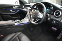 メルセデスベンツ Cクラス C220d ﾛｰﾚｳｽED ｽﾎﾟｰﾂ+&ﾚｰﾀﾞｰｾｰﾌﾃｨP　後期 ACC Pｽﾀ ECO LKA 黒革 HDDﾅﾋﾞTV Bｶﾒﾗ Carplay AMGｴｱﾛ&AMG18ｲﾝﾁAW LEDﾗｲﾄ　2年保証付