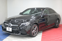 メルセデスベンツ Cクラス C200 ﾛｰﾚｳｽED ｽﾎﾟｰﾂ+&ﾚｰﾀﾞｰｾｰﾌﾃｨP　後期 ACC Pｽﾀ ECO LKA 黒革 ﾍﾞﾝﾁﾚｰﾀｰ 純正HDDﾅﾋﾞTV Bｶﾒﾗ CarPlay AMGｴｱﾛ&AMG18ｲﾝﾁAW LEDﾗｲﾄ　2年保証付