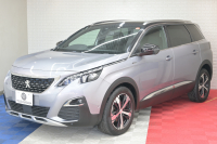 プジョー 5008 GTﾗｲﾝ ﾌﾞﾙｰHDI　1ｵｰﾅｰ ACC Pｽﾀ ECO BSM ﾊｰﾌﾚｻﾞｰ ﾏｯｻｰｼﾞ機能 純正ﾀｯﾁｽｸﾘｰﾝ ﾌﾙｾｸﾞ CarPlay BTｵｰﾃﾞｨｵ&TEL 純正18ｲﾝﾁAW　2年保証付