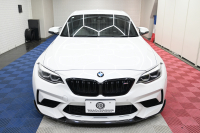 BMW Mシリーズ M2 ｺﾝﾍﾟﾃｨｼｮﾝ　正規D車 後期LCI ｺﾝﾌｫｰﾄA ｲﾝﾃﾘｼﾞｪﾝﾄS 黒革 純正iDriveﾅﾋﾞ harman/kardon 19ｲﾝﾁAW Mﾊﾟﾌｫｰﾏﾝｽﾊﾟｰﾂ KW車高調　2年保証付