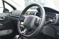 シトロエン C3 ｼｬｲﾝ　1ｵｰﾅｰ Pｽﾀ ECO ｸﾙｺﾝ ｱｸﾃｨﾌﾞｾｰﾌﾃｨﾌﾞﾚｰｷ LDW BSM ﾌｧﾌﾞﾘｯｸｼｰﾄ 7ｲﾝﾁﾀｯﾁｽｸﾘｰﾝ 純正ﾅﾋﾞTV 16ｲﾝﾁAW LEDﾍｯﾄﾞﾗｲﾄ ﾊﾞｲﾄｰﾝﾙｰﾌ　2年保証付