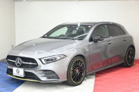 メルセデスベンツ Aクラス A180 Edition1　250台限定 ﾚｰﾀﾞｰP ACC Pｽﾀ ECO ﾊｰﾌ革 純正HDDﾅﾋﾞ ﾌﾙｾｸﾞ CarPlay 360ｶﾒﾗ 専用AMGｴｱﾛ&19ｲﾝﾁAW LEDﾗｲﾄ ﾍｯﾄﾞｱｯﾌﾟD　2年保証付