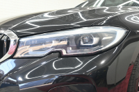 BMW 3シリーズ 320d XDrive MｽﾎﾟｰﾂPKG　ｲﾝﾃﾘS ACC LKA LCA ｽﾃｱﾘﾝｸﾞA ﾊｰﾌ革 純正ﾅﾋﾞ BTｵｰﾃﾞｨｵ&TEL 360ｶﾒﾗ Carplay Mｴｱﾛ&18ｲﾝﾁAW LED 2年保証付