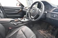 BMW 3シリーズ 320d ﾂｰﾘﾝｸﾞ ﾗｸﾞｼﾞｭｱﾘｰ　後期ﾓﾃﾞﾙ ACC 黒革 純正HDDﾅﾋﾞ Bｶﾒﾗ 17ｲﾝﾁAW ｵｰﾄﾃｰﾙｹﾞｰﾄ LEDﾍｯﾄﾞﾗｲﾄ　2年保証付