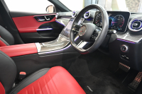 メルセデスベンツ Cクラス C220d ｽﾃｰｼｮﾝﾜｺﾞﾝ AVG AMGﾗｲﾝ ﾚｻﾞｰEXC&ﾚｰﾀﾞｰSP　1ｵｰﾅｰ ACC Pｽﾀ ECO 黒赤革 ﾊﾟﾉﾗﾏｻﾝﾙｰﾌ MBUXﾅﾋﾞTV 360ｶﾒﾗ CarPlay ﾍｯﾄﾞｱｯﾌﾟD AMGｴｱﾛ&18ｲﾝﾁAW LED　2年保証付