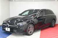 メルセデスベンツ Cクラス C220d ｽﾃｰｼｮﾝﾜｺﾞﾝ AVG AMGﾗｲﾝ ﾚｻﾞｰEXC&ﾚｰﾀﾞｰSP　1ｵｰﾅｰ ACC Pｽﾀ ECO 黒赤革 ﾊﾟﾉﾗﾏｻﾝﾙｰﾌ MBUXﾅﾋﾞTV 360ｶﾒﾗ CarPlay ﾍｯﾄﾞｱｯﾌﾟD AMGｴｱﾛ&18ｲﾝﾁAW LED　2年保証付