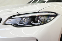 BMW Mシリーズ M2 ｺﾝﾍﾟﾃｨｼｮﾝ　正規D車 1ｵｰﾅｰ 後期LCI ｺﾝﾌｫｰﾄA ｲﾝﾃﾘｼﾞｪﾝﾄS 黒革 純正iDriveﾅﾋﾞ harman/kardon 純正19ｲﾝﾁAW　2年保証付