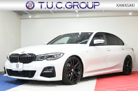 BMW 3シリーズ 320d xDrive Mｽﾎﾟｰﾂ ﾊｲﾗｲﾝPKG　ACC 黒革 純正HDDﾅﾋﾞ CarPlay 360ｶﾒﾗ Mｴｱﾛ&19ｲﾝﾁAW 自動ﾄﾗﾝｸ KW車高調　2年保証付