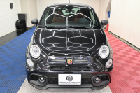 アバルト 595 ｺﾝﾍﾟﾃｨﾂｨｵｰﾈ　正規D車 1ｵｰﾅｰ 左H 5速MT Sabeltｽﾎﾟｰﾂｼｰﾄ 純正ﾀｯﾁｽｸﾘｰﾝ CarPlay 17ｲﾝﾁAW ﾚｯﾄﾞｷｬﾘﾊﾟｰ ﾚｺｰﾄﾞﾓﾝﾂｧ　2年保証付