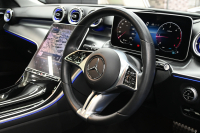 メルセデスベンツ Cクラス C220d 4MATIC ｵｰﾙﾃﾚｲﾝ ﾚｻﾞｰｴｸｽｸﾙｰｼﾌﾞ　ACC Pｽﾀ ECO 黒革 ﾊﾟﾉﾗﾏｻﾝﾙｰﾌ MBUXﾅﾋﾞTV 360ｶﾒﾗ CarPlay ﾍｯﾄﾞｱｯﾌﾟD 純正18ｲﾝﾁAW　2年保証付
