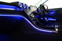 メルセデスベンツ Cクラス C220d 4MATIC ｵｰﾙﾃﾚｲﾝ ﾚｻﾞｰｴｸｽｸﾙｰｼﾌﾞ　ACC Pｽﾀ ECO 黒革 ﾊﾟﾉﾗﾏｻﾝﾙｰﾌ MBUXﾅﾋﾞTV 360ｶﾒﾗ CarPlay ﾍｯﾄﾞｱｯﾌﾟD 純正18ｲﾝﾁAW　2年保証付