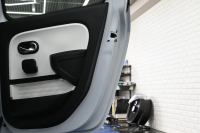 ルノー トゥインゴ ｲﾝﾃﾝｽ ﾘﾐﾃ　140台限定特別仕様 ECO機能 ｸﾙｺﾝ 専用ﾚｻﾞｰ調ｼｰﾄ ｼｰﾄﾋｰﾀｰ 純正ﾀｯﾁｽｸﾘｰﾝ CarPlay Bｶﾒﾗ 16ｲﾝﾁｱﾛｲﾎｲｰﾙ　2年保証付