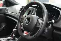 ルノー メガーヌ RSﾄﾛﾌｨｰ　Pｽﾀ ｸﾙｺﾝ RECARO製ｾﾐﾊﾞｹｯﾄｼｰﾄ 純正ﾀｯﾁｽｸﾘｰﾝ Bluetoothｵｰﾃﾞｨｵ CarPlay Bｶﾒﾗ 前後ﾊﾟｰｷﾝｸﾞｾﾝｻｰ 19ｲﾝﾁ鍛造AW ﾌﾞﾚﾝﾎﾞ製ﾚｯﾄﾞｷｬﾘﾊﾟｰ LEDﾍｯﾄﾞﾗｲﾄ　2年保証付