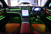 メルセデスベンツ Cクラス C220dｽﾃｰｼｮﾝﾜｺﾞﾝAVG AMGﾗｲﾝ ﾚｻﾞｰEXｸﾙ&ﾍﾞｰｼｯｸP RSP　1ｵﾅ 赤×黒革ﾊﾟﾉﾗﾏR HDDﾅﾋﾞTV Carplay AMGｴｱﾛ&18ｲﾝﾁAW 新車保証継承可