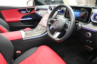メルセデスベンツ Cクラス C220dｽﾃｰｼｮﾝﾜｺﾞﾝAVG AMGﾗｲﾝ ﾚｻﾞｰEXｸﾙ&ﾍﾞｰｼｯｸP RSP　1ｵﾅ 赤×黒革ﾊﾟﾉﾗﾏR HDDﾅﾋﾞTV Carplay AMGｴｱﾛ&18ｲﾝﾁAW 新車保証継承可