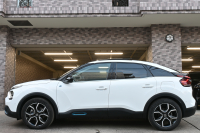 シトロエン C4 E-C4 ｼｬｲﾝ　☆期間限定掲載☆ 1ｵｰﾅｰ 急速充電対応 ACC BSM ﾍｯﾄﾞｱｯﾌﾟﾃﾞｨｽﾌﾟﾚｲ 黒革 ｻﾝﾙｰﾌ 10ｲﾝﾁﾀｯﾁｽｸﾘｰﾝ Carplay LEDﾍｯﾄﾞﾗｲﾄ 18ｲﾝﾁAW　新車保証